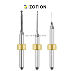 ดอกกัดเซอร์โคเนีย Zotion เคลือบเพชร สำหรับงานทันตกรรม <span class=keywords><strong>CAD</strong></span>/<span class=keywords><strong>CAM</strong></span> ใช้ได้กับระบบกัดทันตกรรม Zotion C5 - Product Image 1