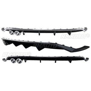 Rear Bumper <b>Diffuser</b> Rear Bumper Spoiler Lip Splitter Protector Cover Guard <b>for</b> VW Polo MK6 2019+ Body Kit <b>Car</b> Accessories - Product Image 6