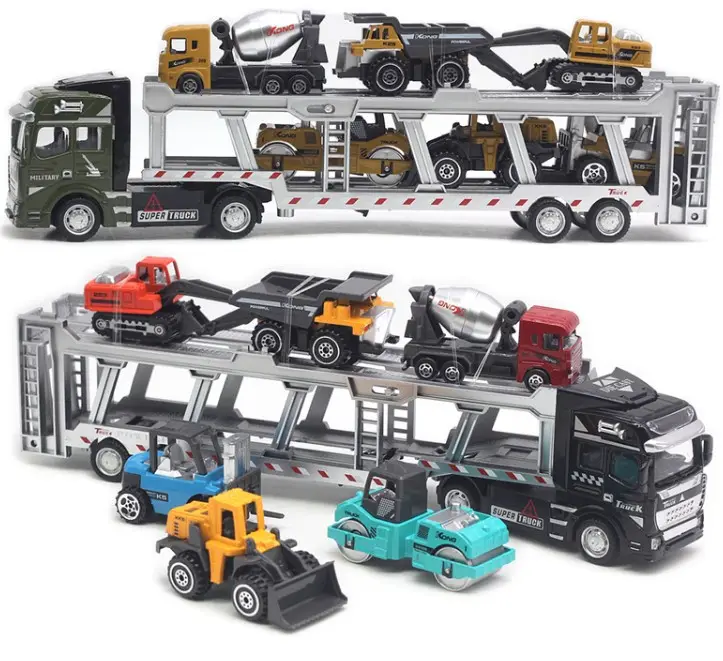 Toys for Boys, Engineering Die-cast Construction Car Toddler Toys for 3 Year Old Boys Vehicles Gifts Kids Toys for Age 3 4