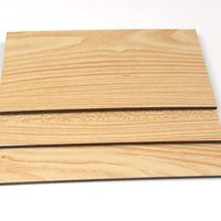 Panel compuesto de aluminio con revestimiento de PE PVDF de color madera ACP ACM para fachada de edificio comercial