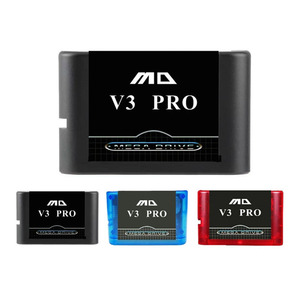 Cartouche Flash V3 Pro rétro 16 <span class=keywords><strong>bits</strong></span> MD pour lecteur de cartouches multi-jeux <span class=keywords><strong>MEGA</strong></span> DRIVE pour Sega Genesis - Product Image 1