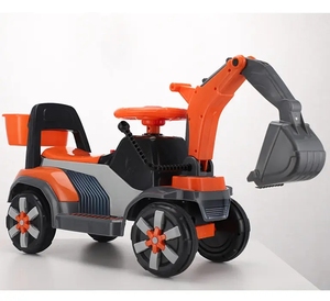 Auto Giocattolo Cavalcabile a Quattro Ruote, Nuovo Design Popolare, Escavatore Scorrevole, Mini Camion Giocattolo per Bambini in Vendita - Product Image 1