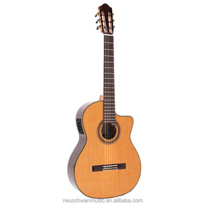 Guitarra Clásica Sólida con Cutaway y Pastilla Fishman PSY-301, Alta Calidad, Fabricada en China (OEM) - Product Image 1