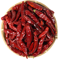 Vente en gros de piment rouge de Cayenne séché entier naturel pour la cuisson