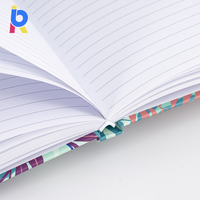Services d'impression de carnets à couverture rigide personnalisés en noir et blanc, fournitures de journalisation en gros pour l'école