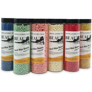 400g multicolore di rimozione dei capelli cera dura perline donne e uomini bellezza strumenti di rimozione dei capelli come le sopracciglia facciali ascelle braccia ecc. - Product Image 1
