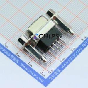 DS1034-01-09FBN044-JC D-Sub/VGA Connector Through hole Component (THT) Connector Standard D-Sub Female 9P Through Hole - Product Image 2