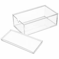 Boîte de rangement multifonctionnelle pliable en acrylique pour Mahjong américain, écologique, avec couvercle, vente chaude transfrontalière Shenghang