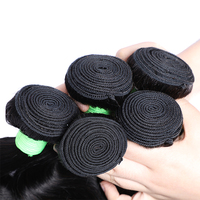 Extensions de cheveux brésiliens naturels, Double Drawn, 40 pouces, tissage en lot, vierge, cheveux bruts, cuticules alignés