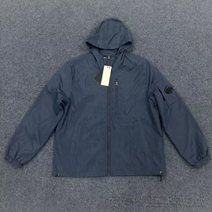 <span class=keywords><strong>Veste</strong></span> <span class=keywords><strong>polaire</strong></span> décontractée polyvalente pour <span class=keywords><strong>homme</strong></span> avec <span class=keywords><strong>capuche</strong></span>, col montant, fermeture éclair et poche avant, couleur unie, coupe ample, écologique - Product Image 2