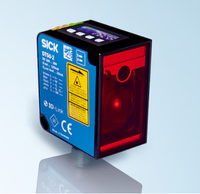 Capteur de distance laser SIC, portée de mesure 0,2~30 m, haute précision, laser rouge visible pour l'automatisation industrielle
