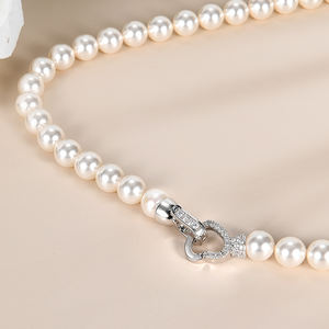 סט תכשיטים יוקרתי משלושה חלקים, עגילים, שרשרת וצמיד, עשוי מחרוזי זכוכית, אלגנטי ורב-תכליתי, מתאים לדייטים, מתנה לחברים הכי טובים. - Product Image 1