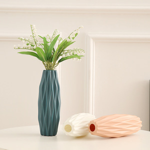 Jarrón Decorativo de Plástico Autonomy, Resistente a Caídas, para Mesa, con Flores Artificiales, Estilo Fresco y Creativo, Decoración para el Hogar - Product Image 4