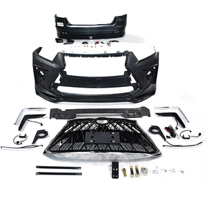 El kit de carrocería adecuado para Toyota Highlander 2012-2014 modificado al modelo <span class=keywords><strong>Lexus</strong></span> contiene la rejilla del parachoques delantero. - Product Image 1