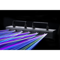 Luz LED RGB de 6 Ojos y 2W de Alta Venta con Escaneo a Todo Color, Control DMX512/Voz y Pantalla LCD para Espectáculos y Eventos de Discoteca