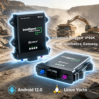 Gateway Telematika Kendaraan IP69K yang Tangguh dengan Modul 4G LTE Lridium, RJ45, dan CAN Bus untuk Truk Berat, Pertanian Presisi, dan Pertambangan
