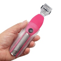 Lime à pieds ovale double face en acier inoxydable pour poncez les talons, éliminer les peaux mortes et les callosités – Pour des ongles magnifiques
