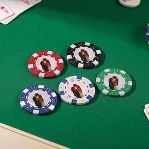 OEM ODM – Nouveaux ensembles de jetons de poker vintage personnalisés en ABS pour mariage, tailles personnalisées 5, 10, <span class=keywords><strong>50</strong></span>, 100, 200 pour cadeaux et faveurs de fête - Product Image 1
