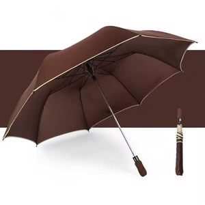 Automatic Double Folding Rain Sunny Windproof Custom Printing for Golf Advertising Classic Design Extra-<b>Large</b> Size <b>Umbrella</b> - Product Image 3
