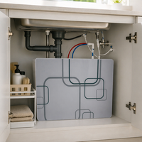 Système de filtration d'eau domestique et commercial à 6 étapes, autonome, avec membranes de filtration pure, pour traitement et purification de l'eau
