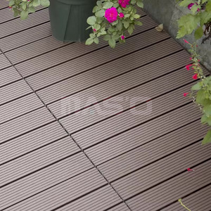 Piastrelle per Esterni 60*30cm ad Incastro Fai-da-Te in WPC Composito Legno-Plastica per Patio e Tetto - Product Image 6