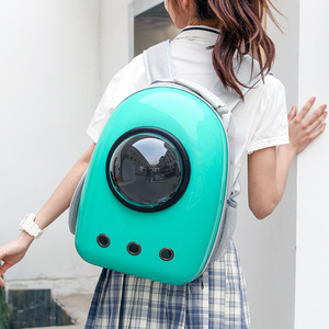 <b>Cat</b> bag, space capsule, double-shoulder pet <b>backpack</b>, portable <b>cat</b> bag, transparent <b>cat</b> bag, <b>cat</b> supplies, <b>cat</b> cage - Product Image 2