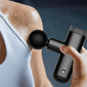 Vibrateur multifonctionnel à 5 têtes Pistolet de massage Fascia Produits de soins personnels Variation de la pression des mains Fabriqué en plastique de silicone pour le corps - Product Image 6