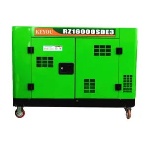 Nhỏ gọn và im lặng 11Kw làm mát bằng nước máy phát điện diesel