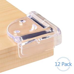 Lot de 12 protections d'angle pour bébé / protège-bords de table pour la sécurité des enfants / protection d'angle de table - Product Image 4