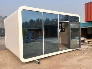 Moderna e Popolare <span class=keywords><strong>Casa</strong></span> Cabina Prefabbricata Stile Apple Pronta per la Spedizione, Mini Abitazione o Dependance - Product Image 2
