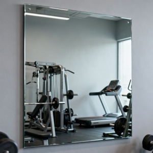 Miroir de fitness en gros, miroir pleine longueur durable sans cuivre, écologique, utilisable en intérieur pour le fitness et la salle de bain - Product Image 1