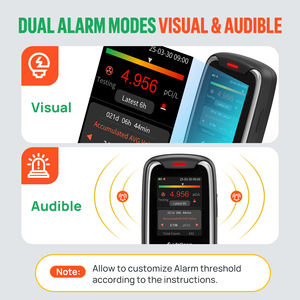 <span class=keywords><strong>Radon</strong></span>-Testgerät für Hausinspektionen Tragbares Hochpräzises Professionelles Radongas-Testgerät für Gebäude - Product Image 4