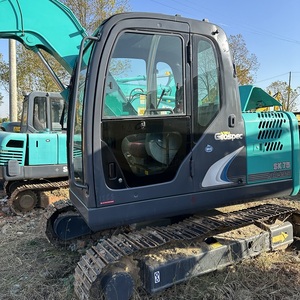 7.5 tonnes d'excavatrice utilisée 100% Japon kobelco sk 75 bâtiment - Product Image 4