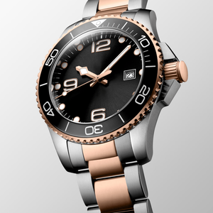 Montre mécanique automatique de style plongeur classique avec bracelet bicolore pour homme Longinesing - Product Image 3