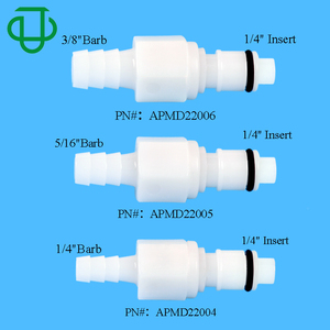 Adaptateur de raccord rapide en plastique pour tuyau POM EPDM <span class=keywords><strong>1</strong></span>/8" 3/16" <span class=keywords><strong>1</strong></span>/4" <span class=keywords><strong>5</strong></span>/16" 3/8" avec embout de coupure - Product Image 2