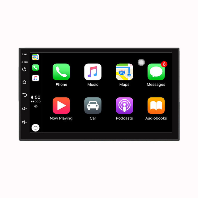7 Inch Universal Android 10 Car DVD Player With Carplay GPS Car Navigation Car Radio Touch Screen MP5 Player