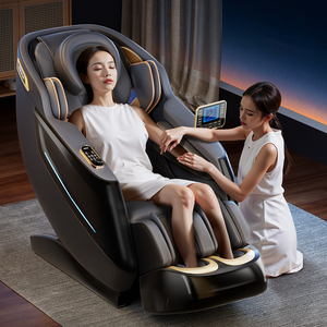 Leercon 2025 Nova <span class=keywords><strong>Popular</strong></span> De Luxo Home Massage Chair Cápsula Espacial Massagem Corporal Completa 4D Gravidade zero Massagem Sofá Cadeira - Product Image 3