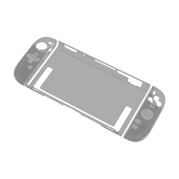 Funda Protectora de TPU Transparente Dividida y Encajable para NS Nintendo Switch 2 y Controles JoyCon para Accesorios de Juego de Switch 2