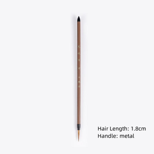 Pinceau en <span class=keywords><strong>bambou</strong></span> <span class=keywords><strong>de</strong></span> calligraphie traditionnelle chinoise faite à la main pour pratiquer l'écriture peinture à l'<span class=keywords><strong>encre</strong></span> - Product Image 4