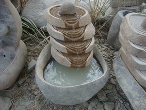 Wholesale Rock Stone Waterfall <strong>Indoor</strong> Tabletop Cascading Fountains Contemporary Stone Decorative <strong>Water</strong> <strong>Feature</strong> for Home Office - Product Image 4