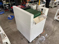 Machine à coller les boîtes en plastique à colle thermofusible, machine à colle thermofusible transparente pour animaux de compagnie, machine semi-automatique de fabrication de boîtes rigides pour animaux de compagnie