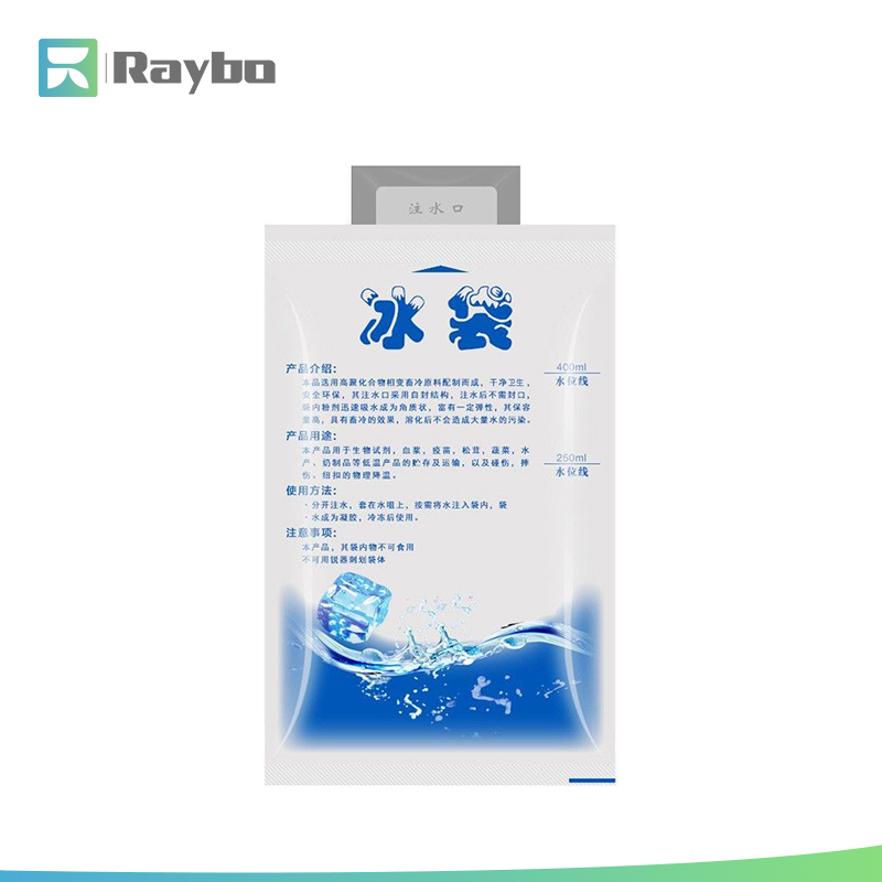 RAYBO Ice Pack Filled with Gel Material Water Absorbing Material SAP Ice Packs Manufacturer