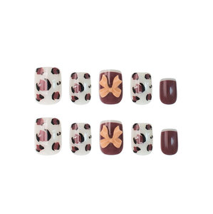 <span class=keywords><strong>Faux</strong></span> <span class=keywords><strong>ongles</strong></span> carrés pré-dessinés les plus vendus, capsules d'<span class=keywords><strong>ongles</strong></span> pré-finies, <span class=keywords><strong>ongles</strong></span> à presser courts, qualité salon - Product Image 5