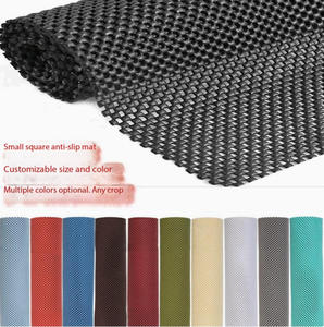 แผ่นรองกันลื่น PVC โฟม สำหรับครัว บาร์ ถาดลิ้นชัก แผ่นรองเก็บของ แผ่นรองพื้นแบบตารางเล็ก แผ่นรองพรมกันลื่นในรถยนต์ แผ่นรองกันลื่น - Product Image 1