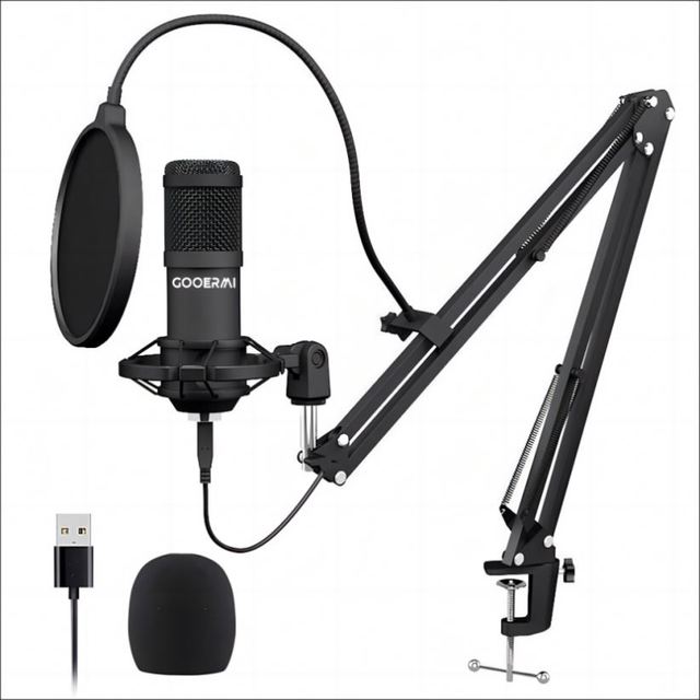 Multifunctional Usb Microphone for Gaming for Wholesales Good Quality Desktop Usb Mike Microphone for Online Video Gaming