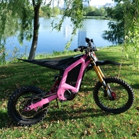 Moto électrique tout-terrain Arctic Leopard XF Pro 12Kw 72V, moteur coloré, 342N.m, pour adultes
