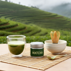Tinsmaker - Latas Redondas Personalizadas para Matcha al por Mayor, Grado Alimenticio, 30 g, 60x60, Selladas, Vacías, para Café en Polvo, Envase - Product Image 2