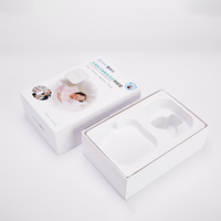 Boîte en papier rigide à deux pièces avec insert, logo imprimé personnalisé, luxe, pour emballages cadeaux d'outils de beauté haut de gamme, vente en gros, haute qualité