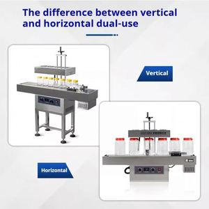 Continuous Induction Sealing Machine Electromagnetic Induction Heat Sealer for Small Plastic Bottle - Product Image 1
