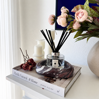 Plateau de service irrégulier en marbre WeiVibe personnalisé, plateau décoratif en pierre pour hôtel, présentoir de décoration intérieure